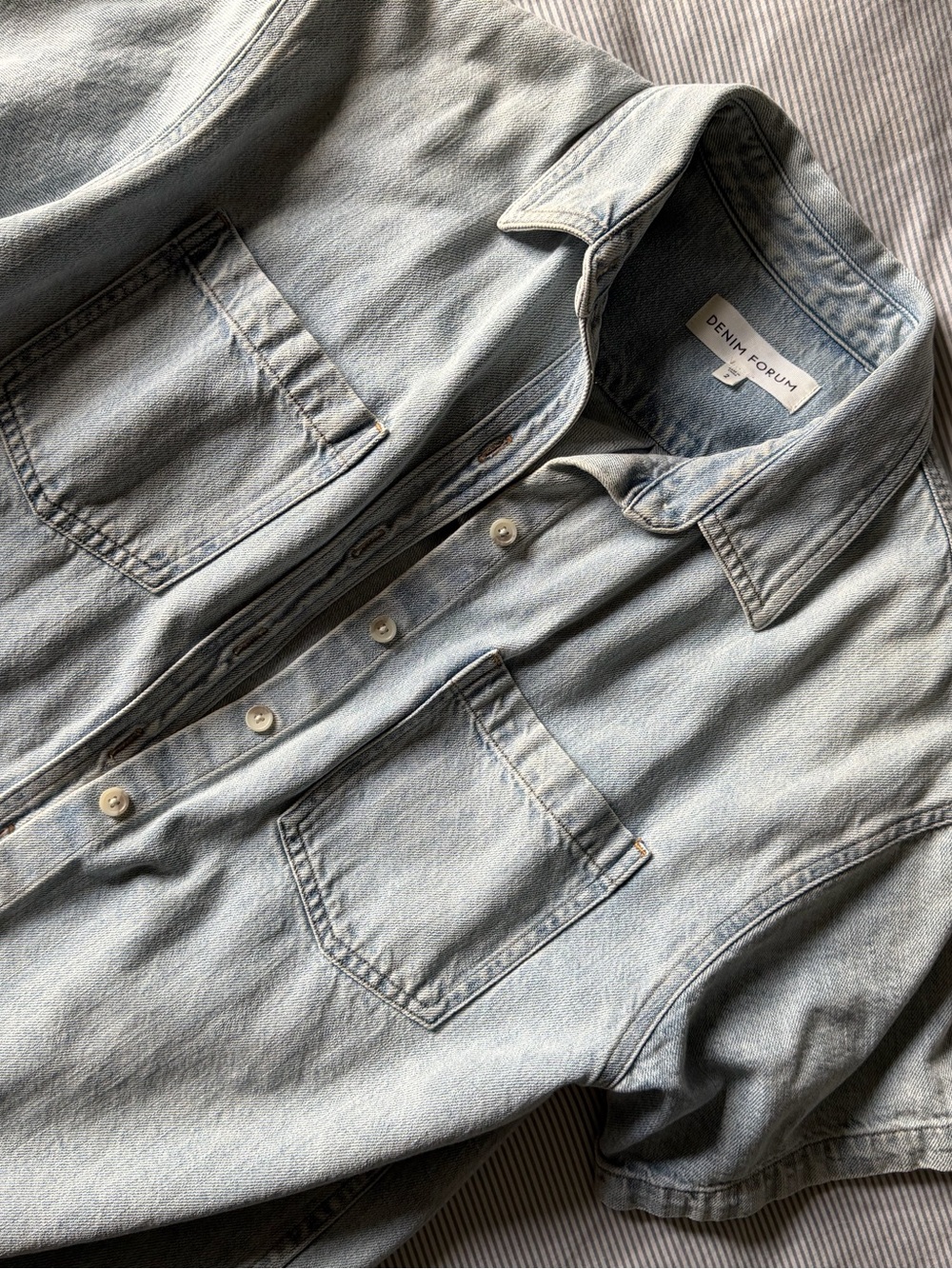 Aritzia denim top